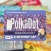 PolkaDot Blueberry Jam Truffles