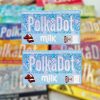 Classic PolkaDot Belgian Milk Chocolate Bar