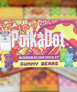 PolkaDot Gummy Bear Chocolate Bar