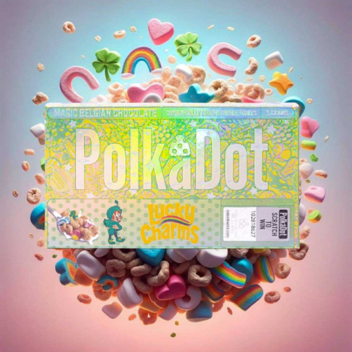 PolkaDots Lucky Charms Chocolate Bar