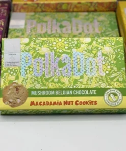 PolkaDot Macadamia Nut Cookies Chocolate Bar