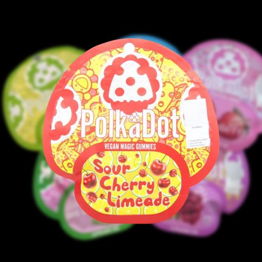 Polkadot Sour Cherry Limeade Gummies