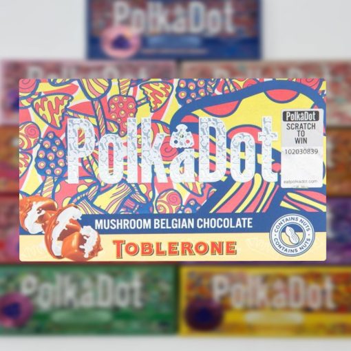 PolkaDot Toblerone Chocolate Bar