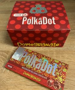 Pomegranate PolkaDot Chocolate Bar